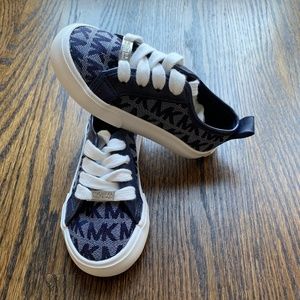 Michael Kors MK NWOT blue sneakers toddler sz 7